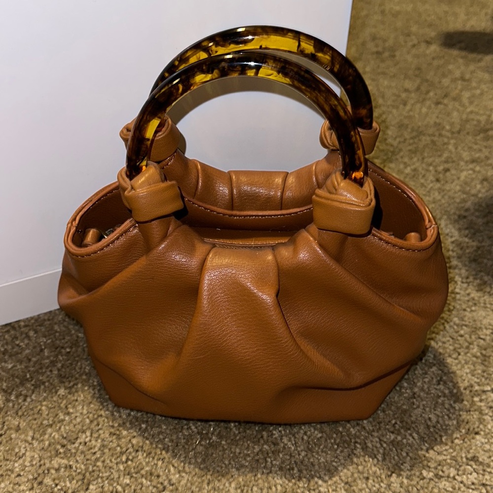 Small/Mini Leopard Handle Side Bag